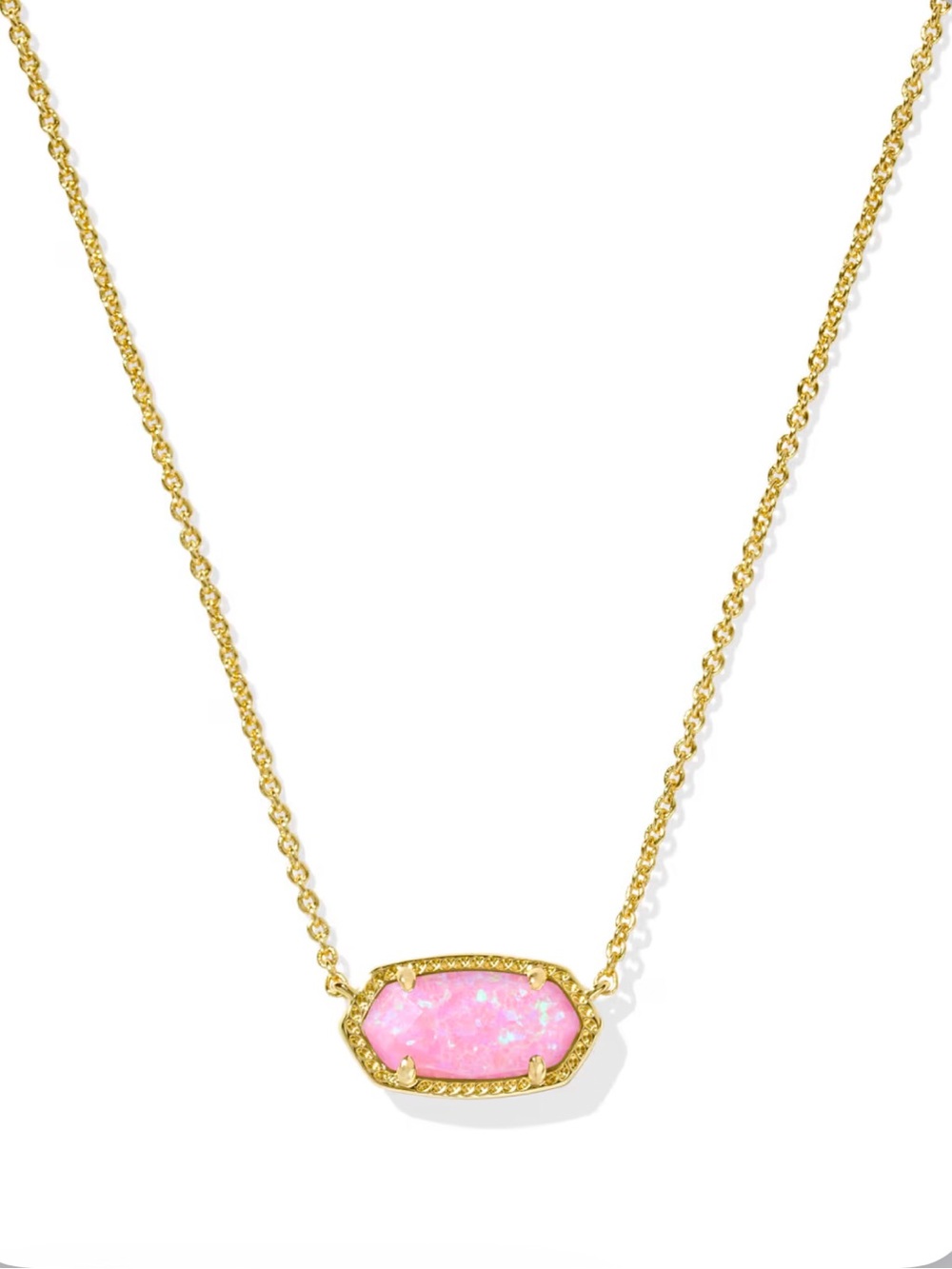 Kendra Scott Elisa Gold Short Pendant Necklace